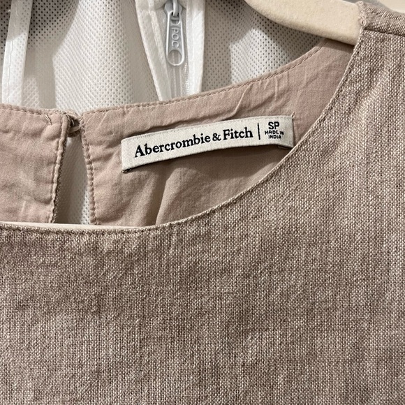 Abercrombie and Fitch linen blend dress SP - Picture 2 of 6